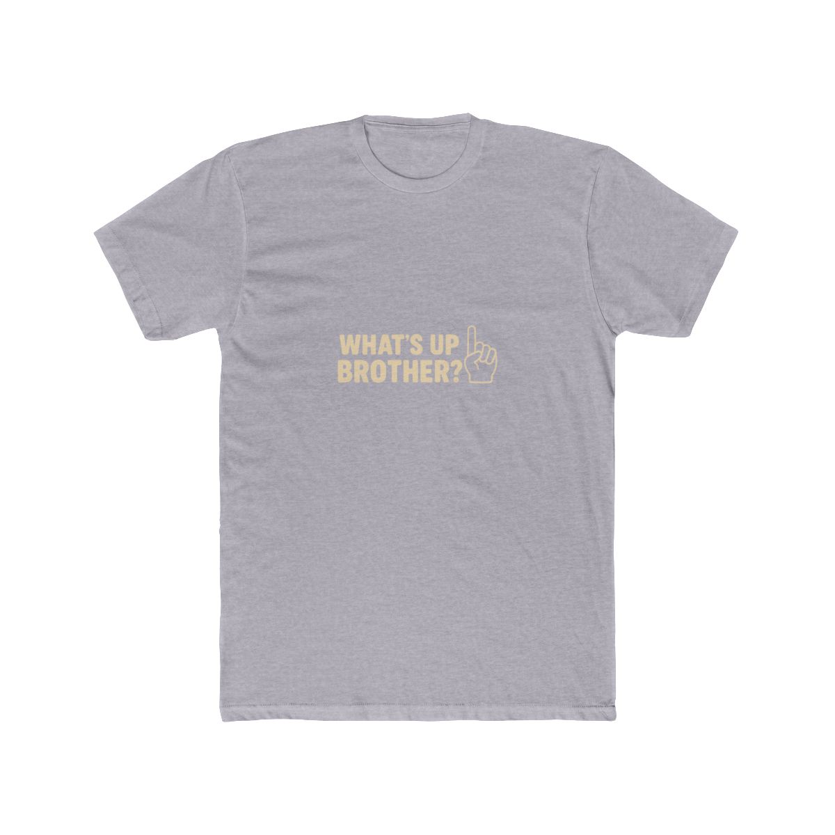 What’s Up Brother 2 T-Shirt - alternate angle 3, merchandise