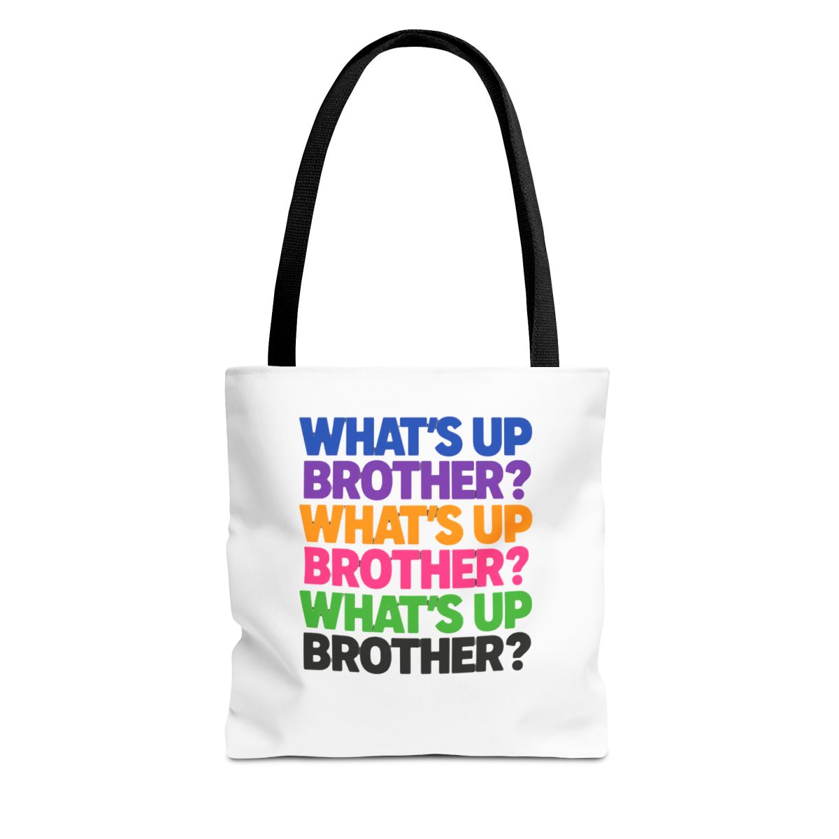 What's Up Brother Funny Sling Bag - alternate angle 3, merchandise