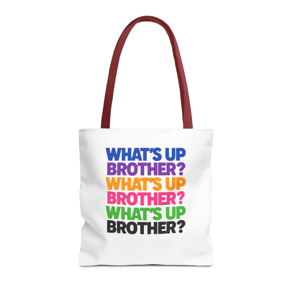 What's Up Brother Funny Sling Bag - alternate angle 4, merchandise
