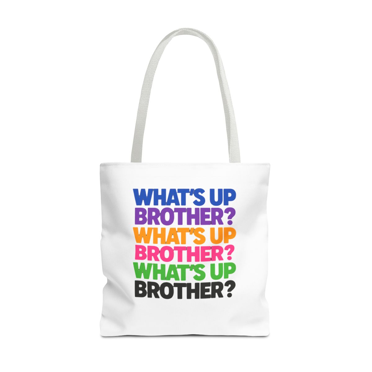 What's Up Brother Funny Sling Bag - alternate angle 4, merchandise