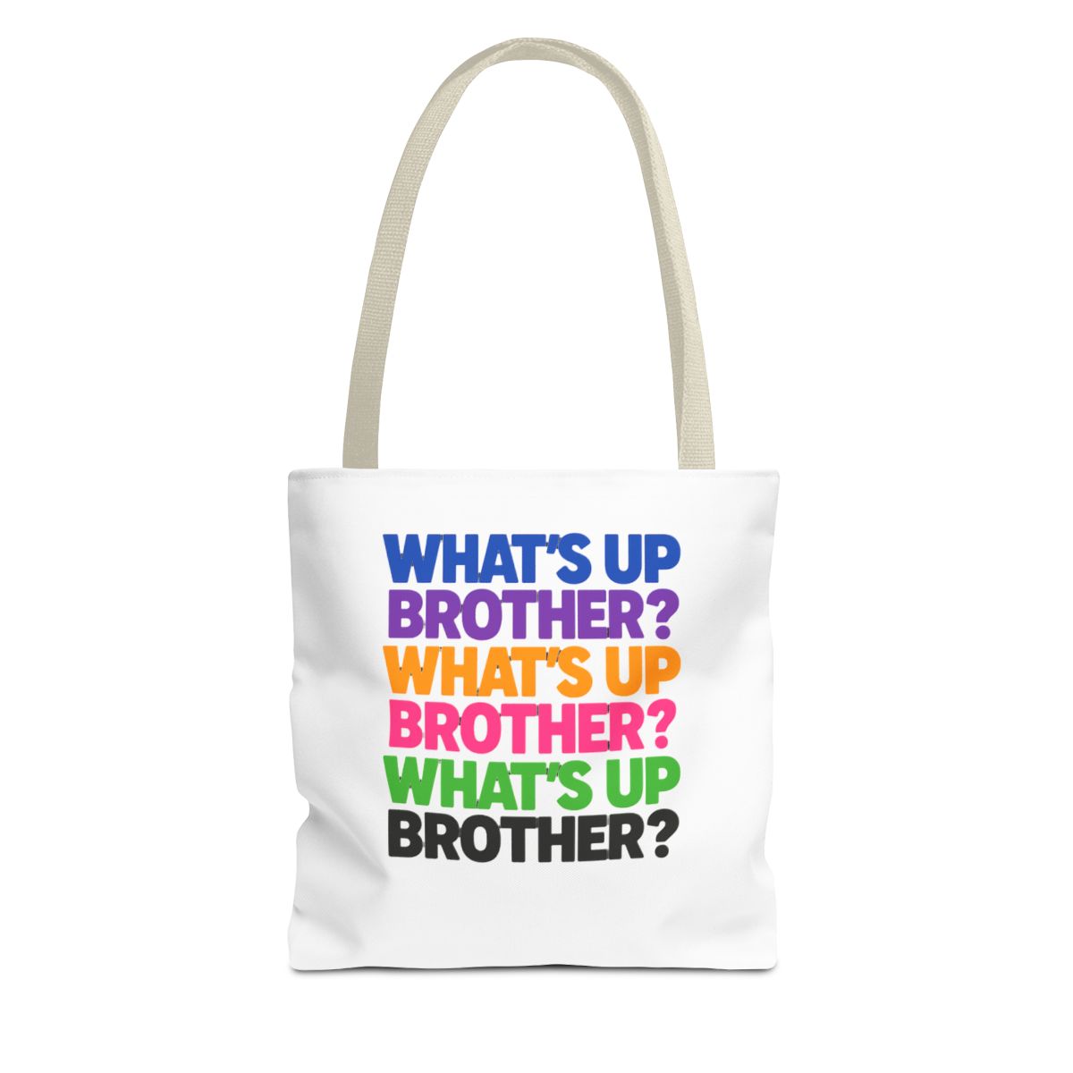 What's Up Brother Funny Sling Bag - alternate angle 5, merchandise