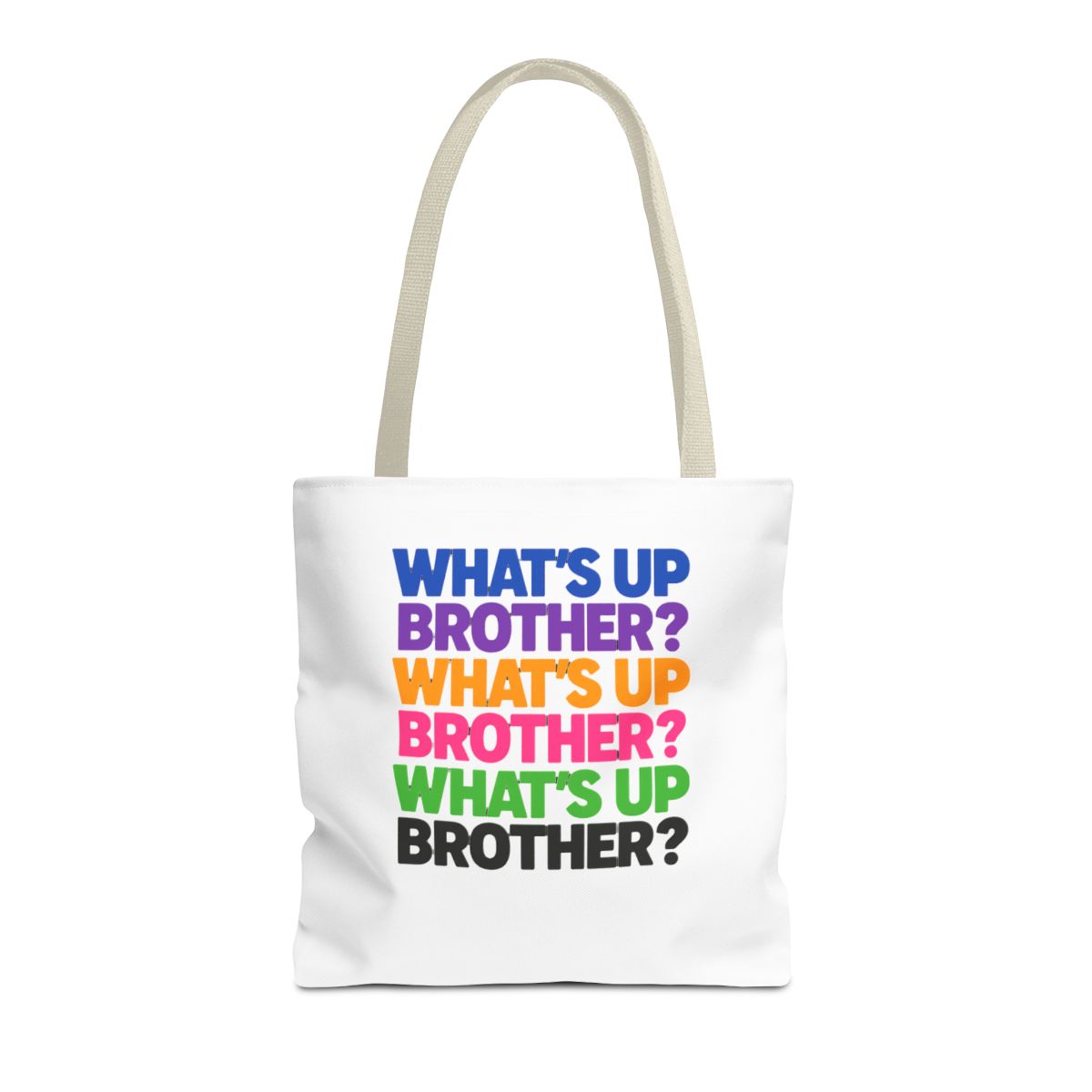 What's Up Brother Funny Sling Bag - alternate angle 5, merchandise