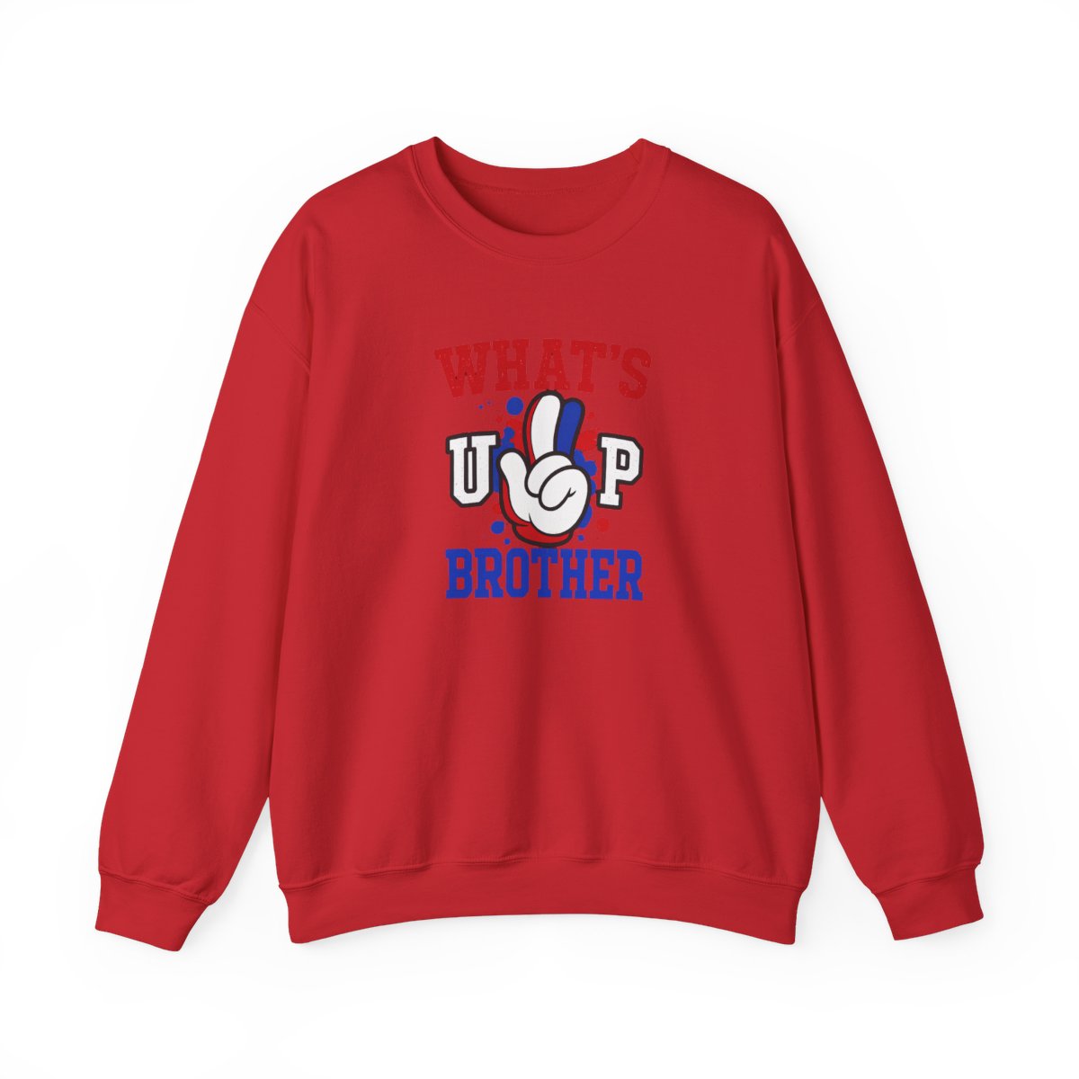 What's Up Brother Casual Crewneck Sweatshirt - Official Sweatshirts merchandise