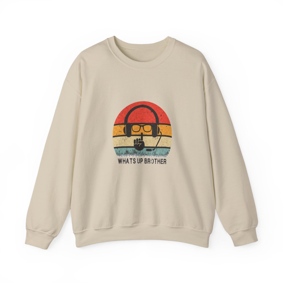 Sketch Streamer Whats Up Brother Funny Vintage Video Game - alternate angle 4, merchandise