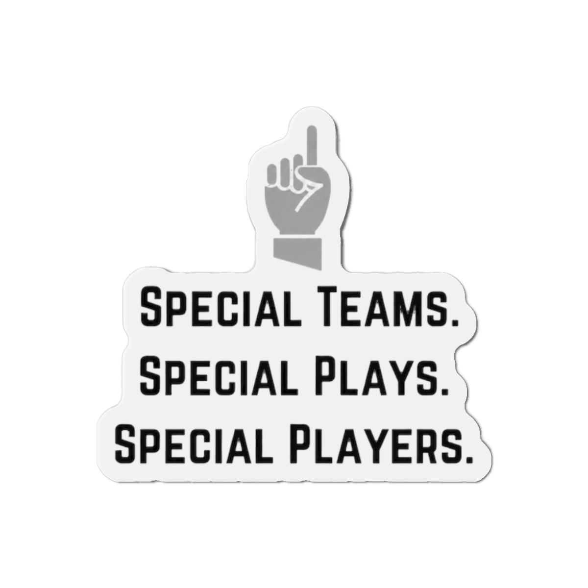 Special Teams Magnet, NFL Sketch Art, Father&;s Day Gift