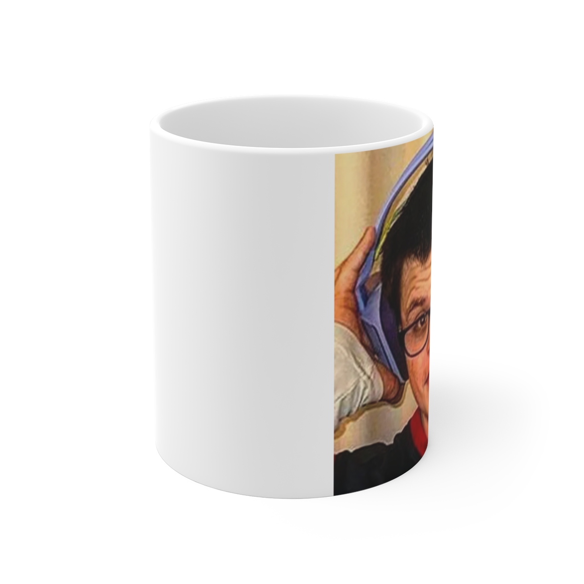 Sketch White Mug #3 Coffee Mug - alternate angle 1, merchandise