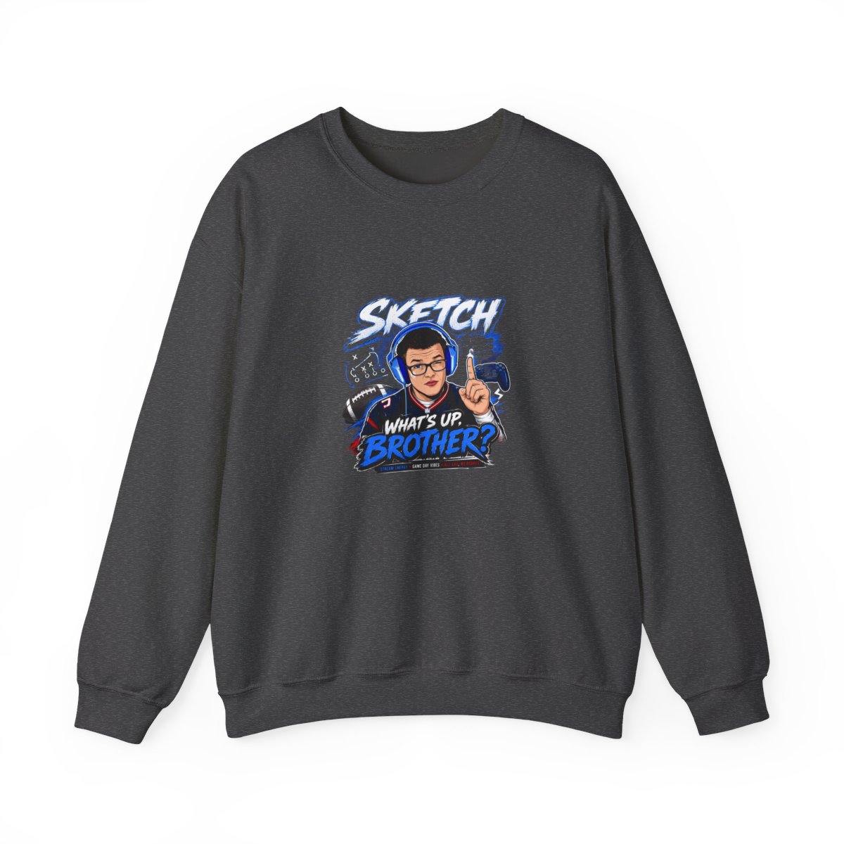 Sketch Crewneck Sweatshirt - alternate angle 4, merchandise