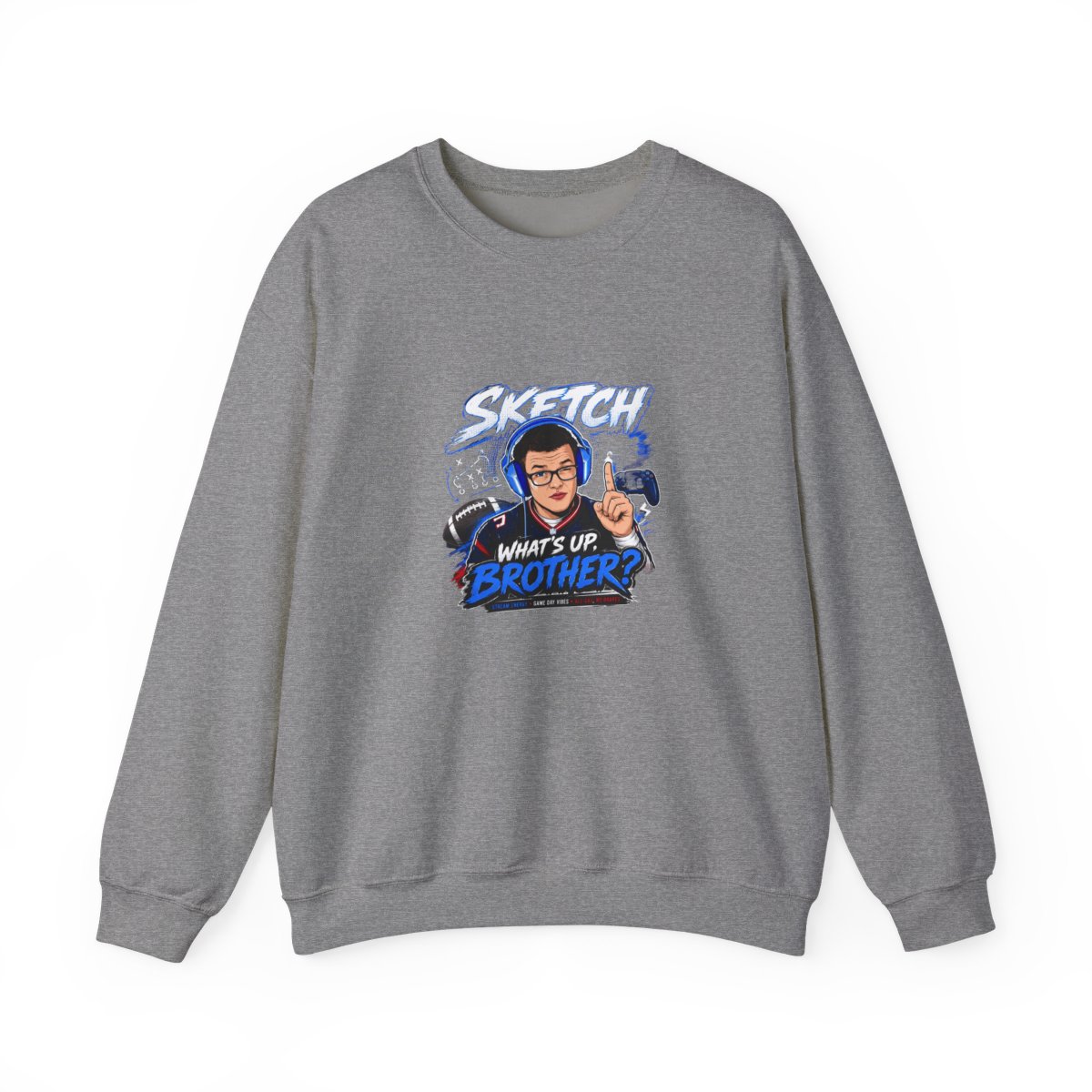 Sketch Crewneck Sweatshirt - alternate angle 3, merchandise