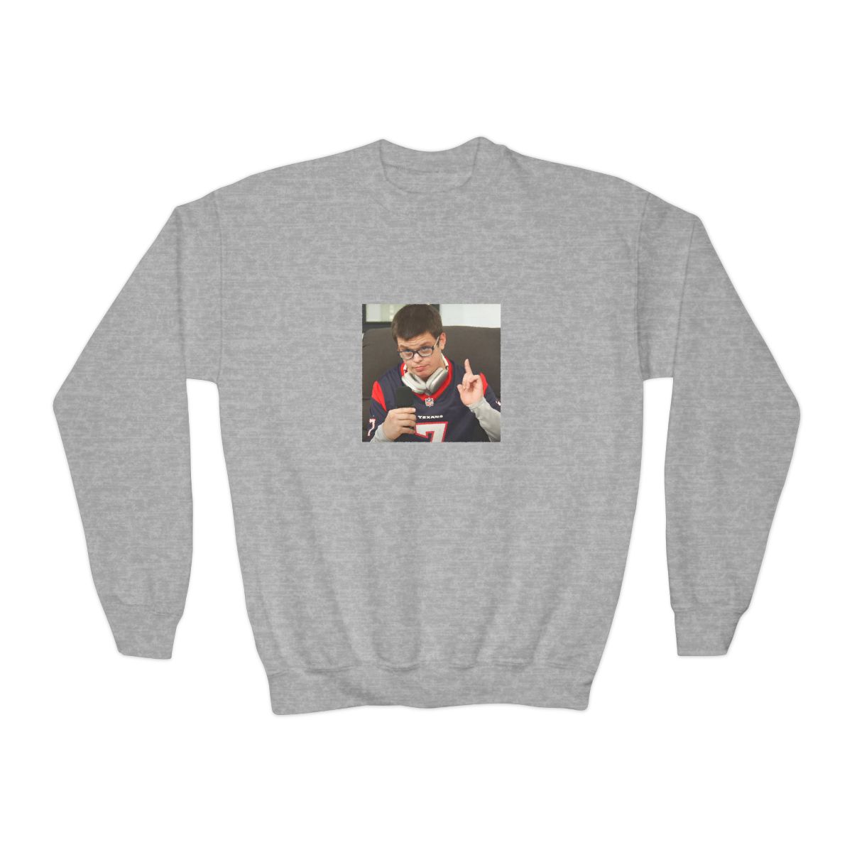 Sketch Crewneck Kids Sweatshirt
