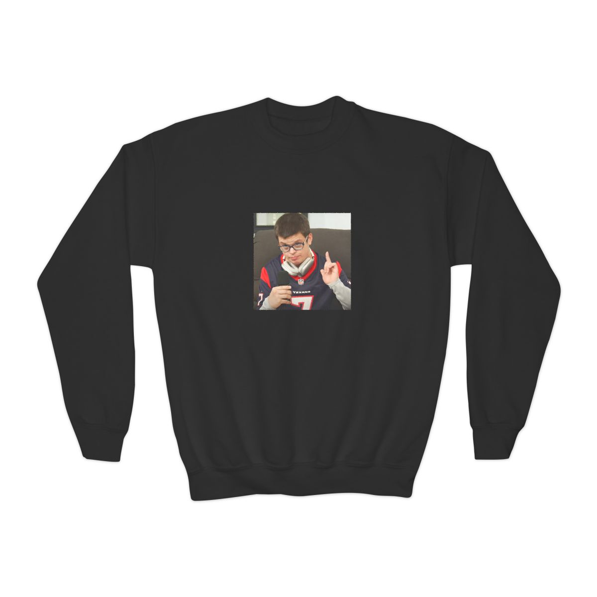 Sketch Crewneck Kids Sweatshirt