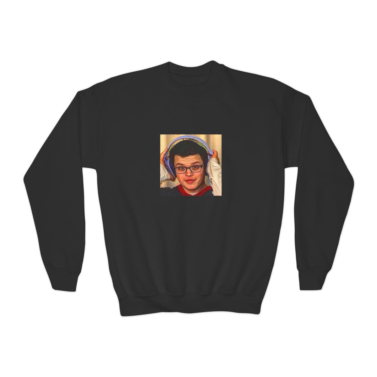 Sketch Crewneck Kids Sweatshirt #3