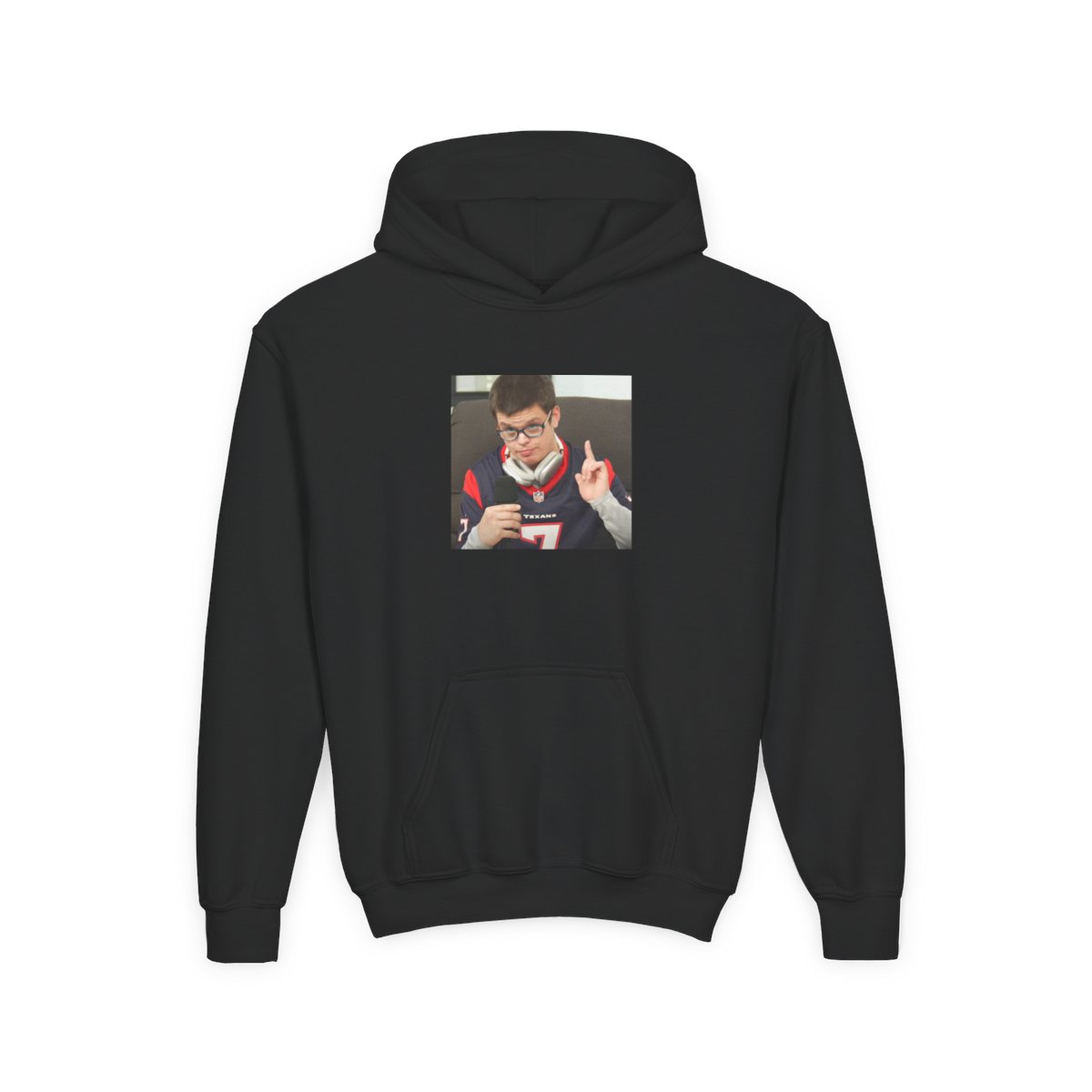 Sketch Hoodie Unisex Kids Hoodie - alternate angle 2, merchandise